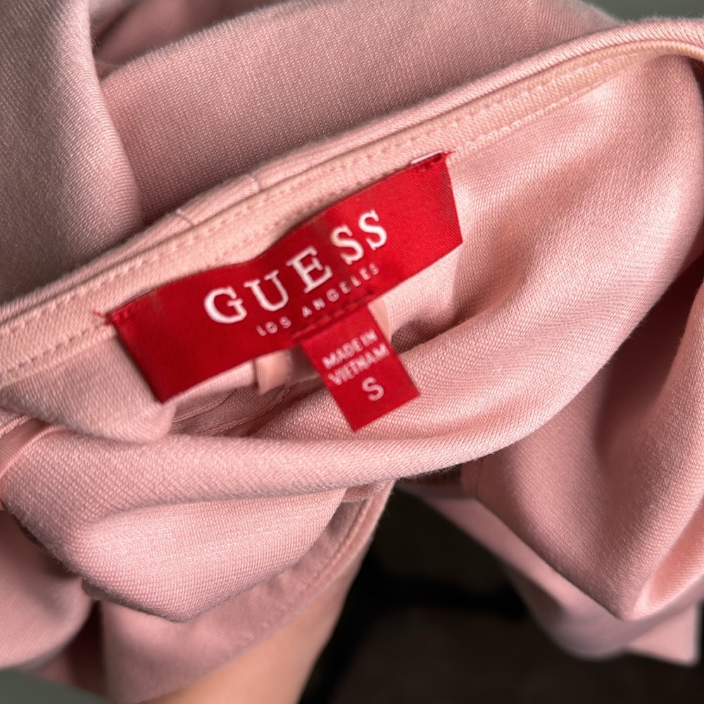 Guess Blush Suede Blazer - Picture 6 of 8